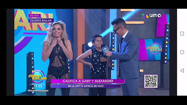 Gaby Ramírez enseña Pezón en_quiero Bailar