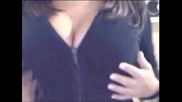 cute brunette teasing the webcam in_hoodie