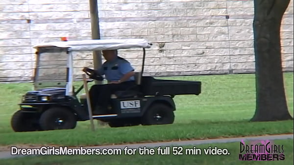 She Is_Masturbating In The Middle Of A_College Campus