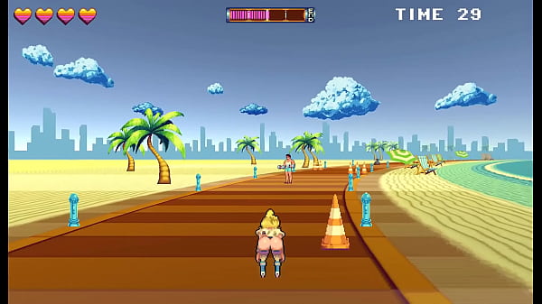 Play MP4 - Roller babe &lbrack; HENTAI Game PornPlay &rsqb; Ep&period;1 PUBLIC CREAMPIE and 69 at the beach