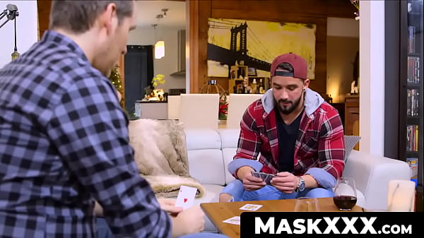 Zack is not good at poker, but he is perfect when it comes to jerking off his cock! After losing a game of poker, he pulls out his cock and starts to wank it off in front a friend 