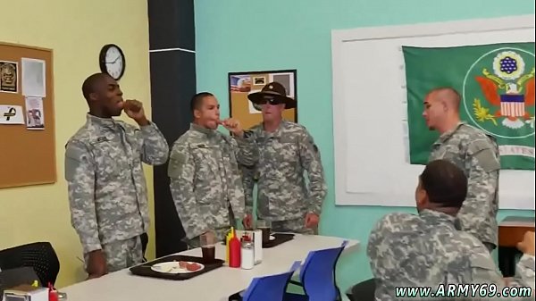 Teen gay hot porno soldiers Yes Drill Sergeant! 