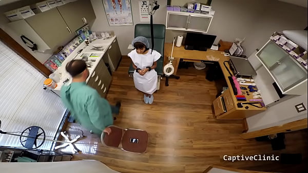 Eliza shields comes to after a night of partying in what looks like a doctors office doctor tampa will be taking advantage of this helpless teen atbondagecliniccom