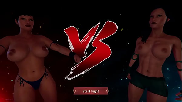 Furia VS TwiggyNelson_Naked Fighter 3d