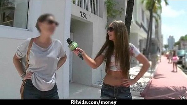 Amateur girl accepts cash for sex from stranger 3 