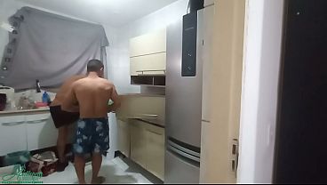 I hired a furniture assembler to put together the kitchen cabinets, and in the end the jerk let me play with the tools. 