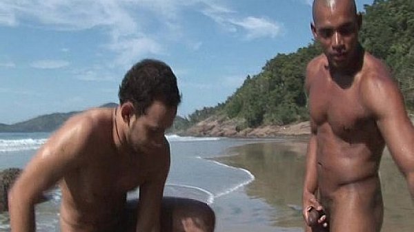 Latino Gay Deep Bareback Fucking with Cumshots 