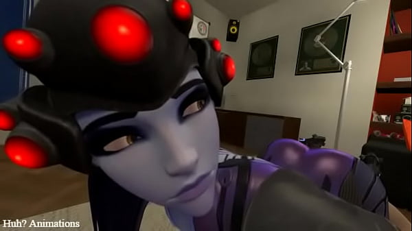 Widowmaker headscissor sexy animation 2017