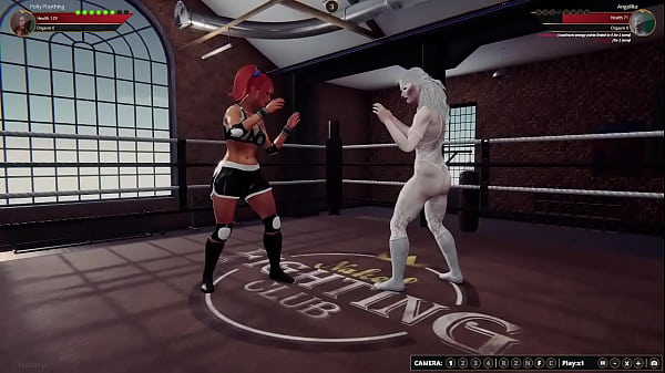 Polly vs angelika nf3d female mma battle 