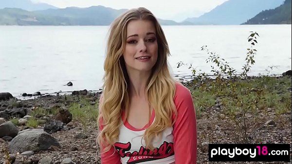 Play MP4 - Cute naturalist teen prefers naked hiking and exploring