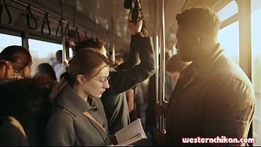 Katerina Hartlova gets noticed by an aged man on the bus ... she plays with the groper !!! - Part 1 