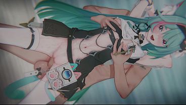 Nonton [nte] Mint's "containment Breach": Bound Catgirl & Pov Threesome Dp (4k/60fps) thumbnail