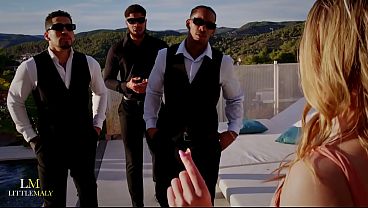 Unexpected 3 BBC Gangbang During Photoshoot,Irish Snowbunny Tina Snow Pissed On & Destroyed 