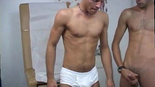 Business men at the male doctors office gay Dr. Blake had me 