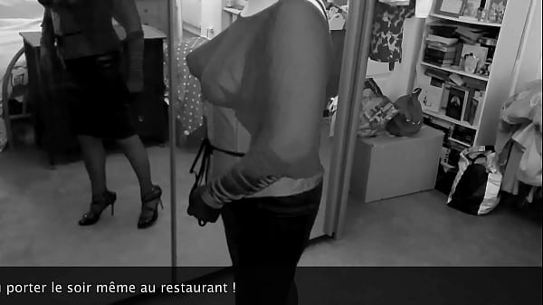 Hier soir, petite sortie restaurant, avec la tenue de Gilles... 