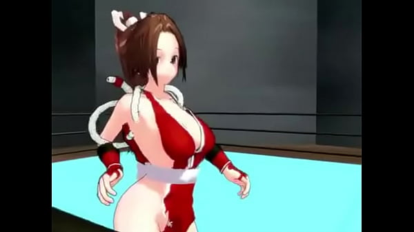 【mmd mai shiranui slapping