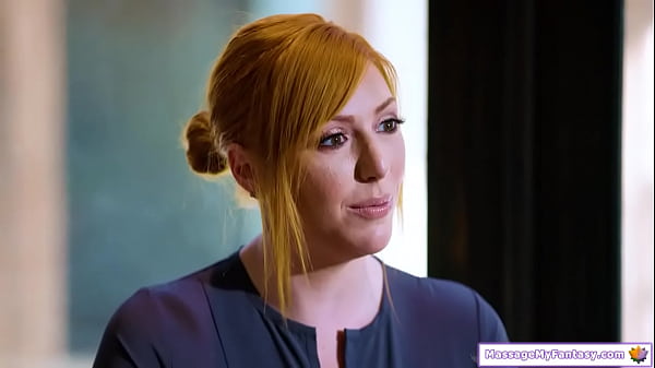 Busty milf_gives reporter a nuru massage