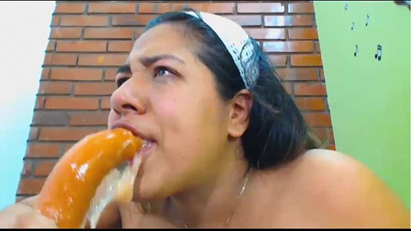 Young Latin ChickLoses Her Lunch