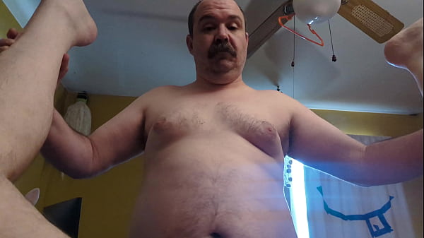 "Wobble" - Hot old Rusty Piper's buttery posterior arouses gorgeous mustache guy Don K Dick's wide dick then sticks it inside the asshole until the dude squirts spunk sperm cum etc - cornfedMTdads 