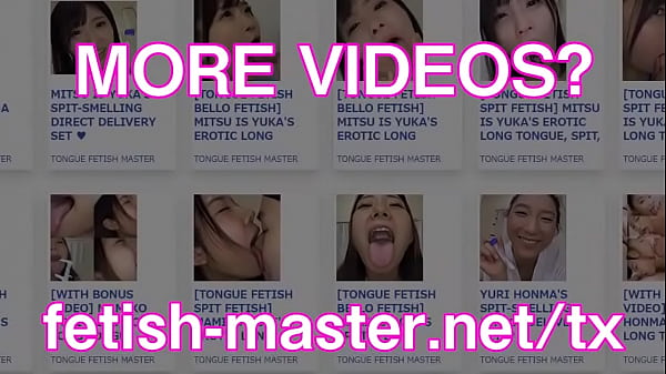 Japanese Asian Tongue Spit Face Nose Licking Sucking Kissing Handjob Fetish - More at fetish-master.net