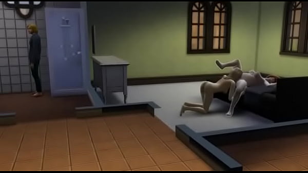 Sims 4Experimenting with the_Pizza Delivery woman