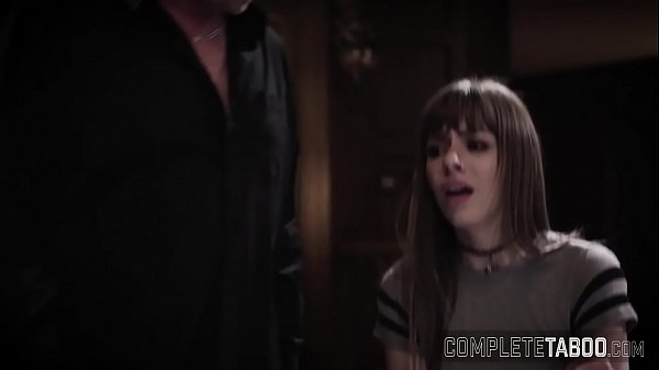 Kinky milf in fetish threeway licks teen