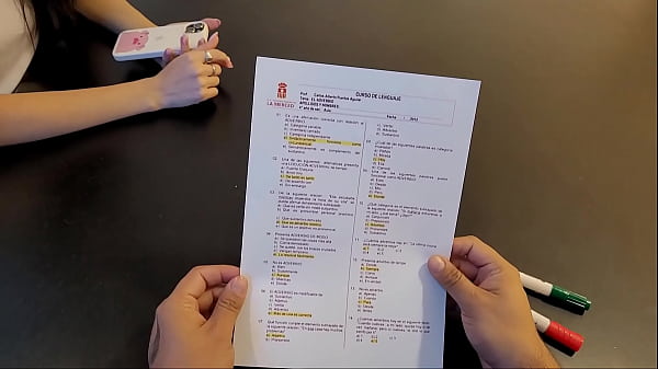 Play MP4 - Alumna y su profesor arreglar subir la nota