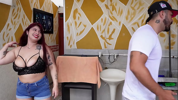 Nonton I'm Going To Complain About The Noise Of Her Training And We End Up Fucking Hard On The Terrace - Jenn Boobs & Fred Nunex thumbnail