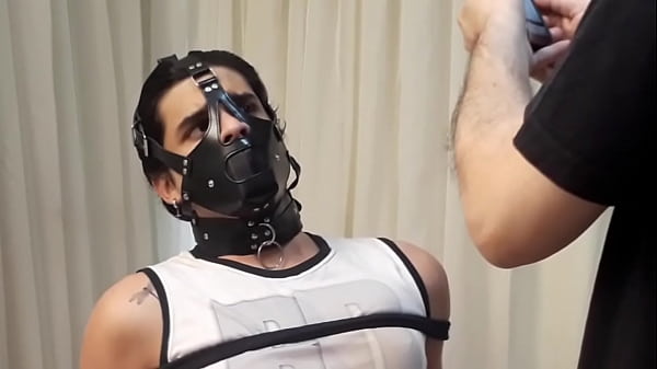 Behind The Scenes Gag Test Angle 1 With Luan Santiago. In His First Time Modeling For Bondage Videos We Tried Bandana, Cleave, Hood, Nosehook And Open Hook Mouth Gag, Ballgag To See If It Would Look Hot! thumbnail