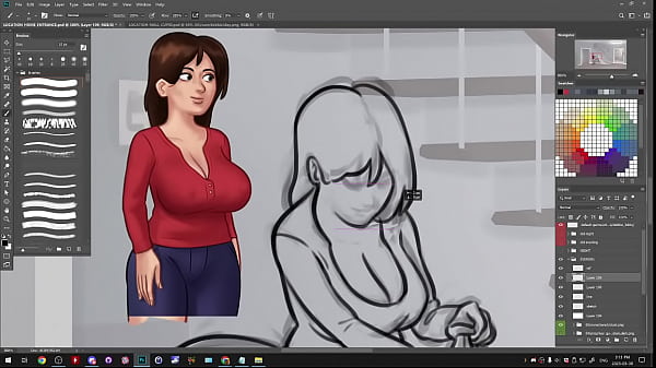 Picarto_DarkCookie Summertime Saga 720p_2023 03_30