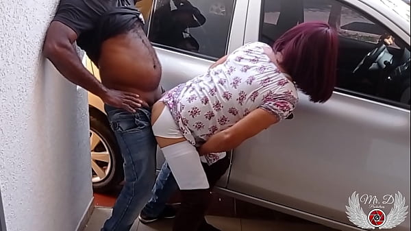 Sex in the street with my favorite black guy with a big dick 