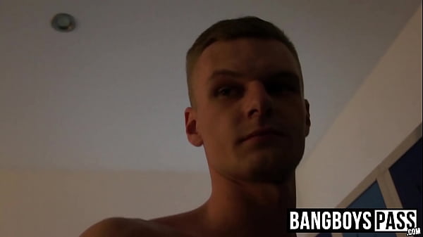 Athletic young men swap head and rimming in the gym