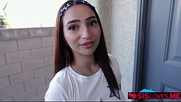 Nonton Stepbrother Fingering Kiana Kumanis Pussy Beside Their Stepgrandpa thumbnail