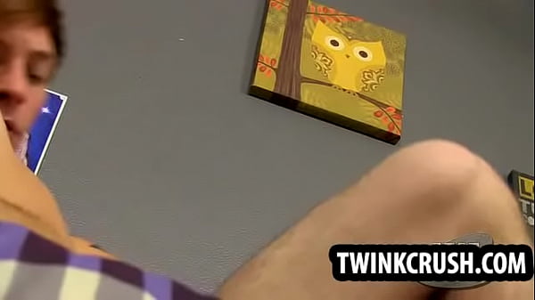 Horny twink Kevin Grover getting his ass fucked 