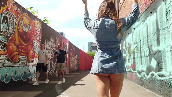 Taking her close off in public