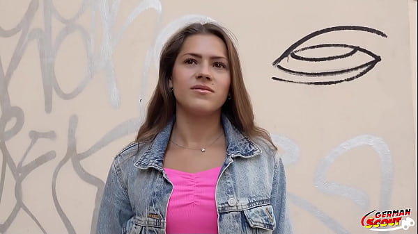 German Scout - Petite College Girl Talk To Sex At Street Casting thumbnail