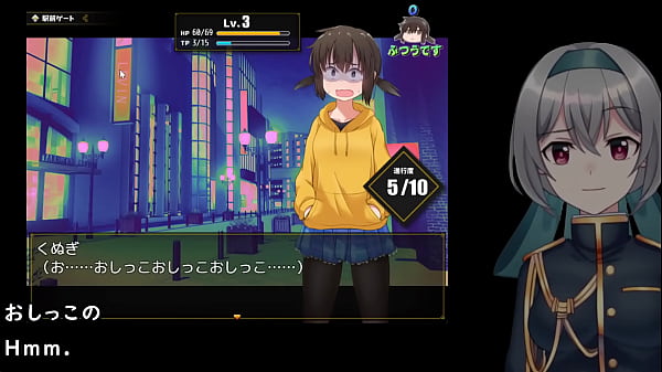 She goes up against the men alone but 3 4