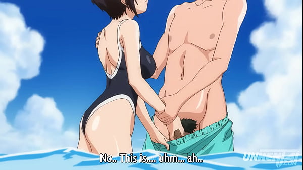 Hentai &ndash; hermanastra mayor se quita el top en la playa sin censura