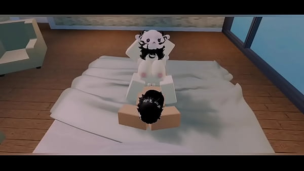 Fudendo minha gótica putinha Roblox PT 2