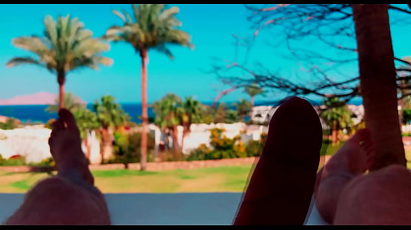 Play MP4 - Public masturbation on the hotel balcony&period; Big russian uncut cock close-up&period; I was almost noticed by passing people&period; POV