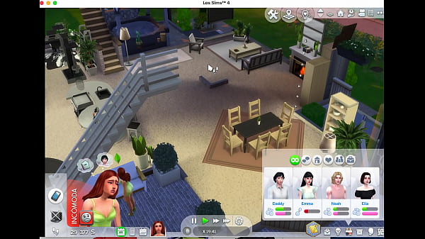 Nonton Pelirroja Guapa Y Conocido Vecino- Sims 4 thumbnail