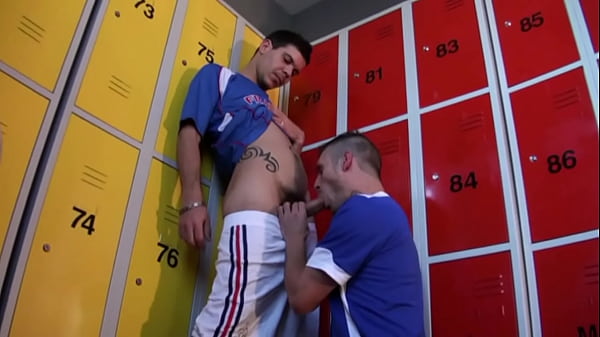 Footballers Fucking In Boublic Locker Room thumbnail