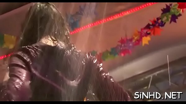 Salacious and rowdy gangbang