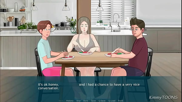 Play MP4 - SexNote - Best friend's-mom sucked my cock and swallowed cum under the dinner table