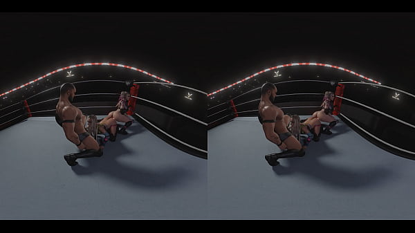 WWE reverse spitroast ass to ass threesome with_Liv Morgan and_Alexa Bliss