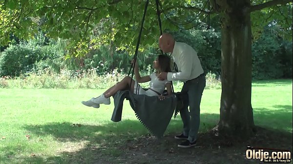 Play MP4 - Sexy teen gets hard fucked by horny grandpa