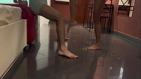 Ballbusting barefoot and merciless 2