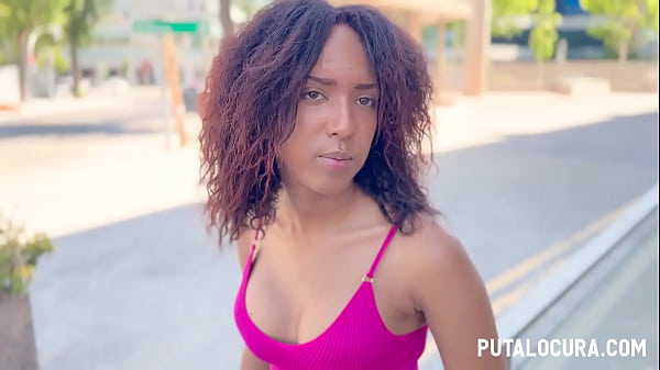Putalocura - Pilladas De Torbe A Preciosa T&iacute;mida Mulata Luna Blackx thumbnail