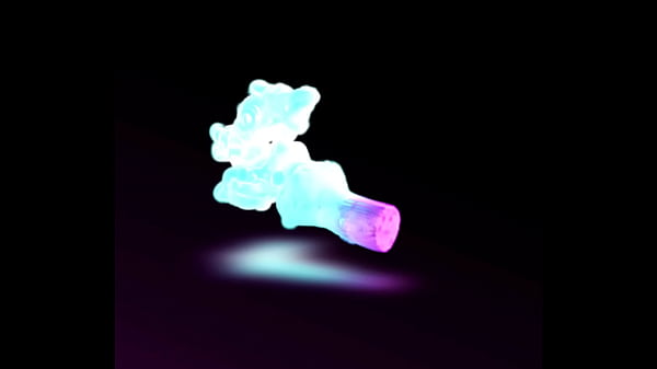 Strapon rotates with music