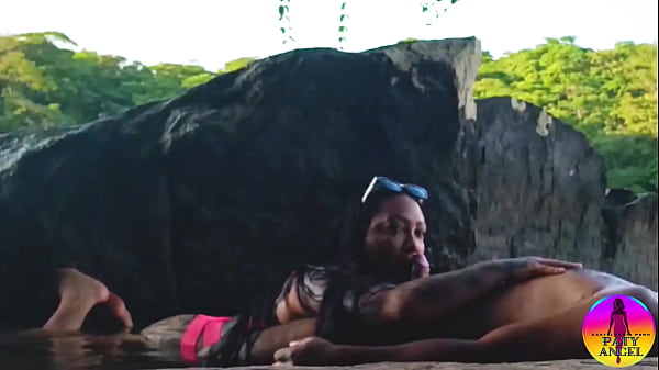 Play MP4 - Trailer - Being fucked by her lover in the river in public and he came in my mouth